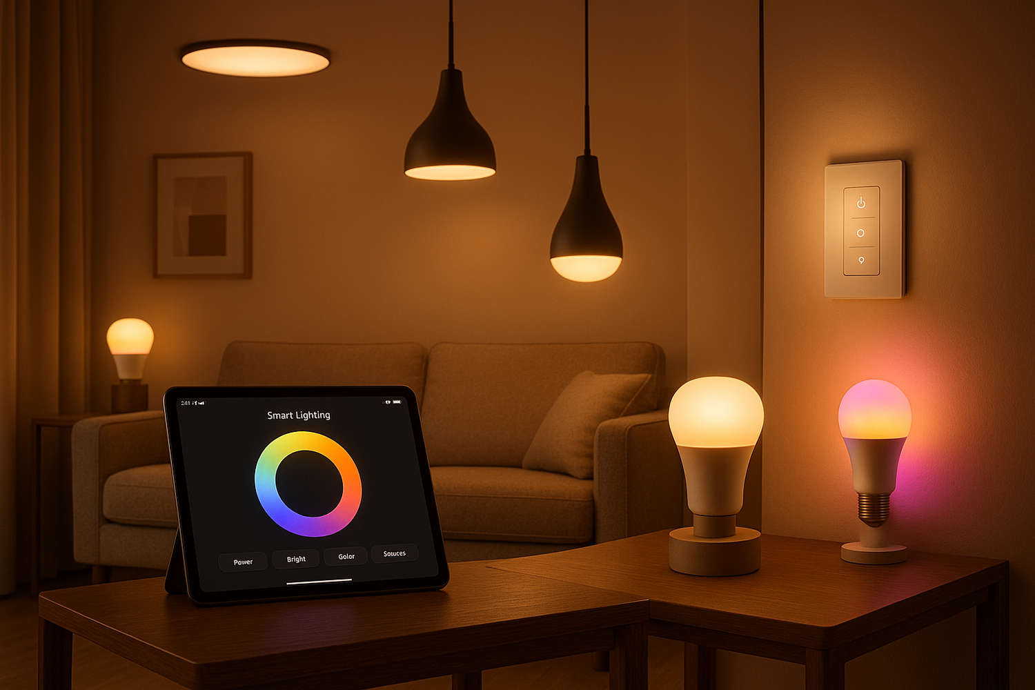 smart home lighting